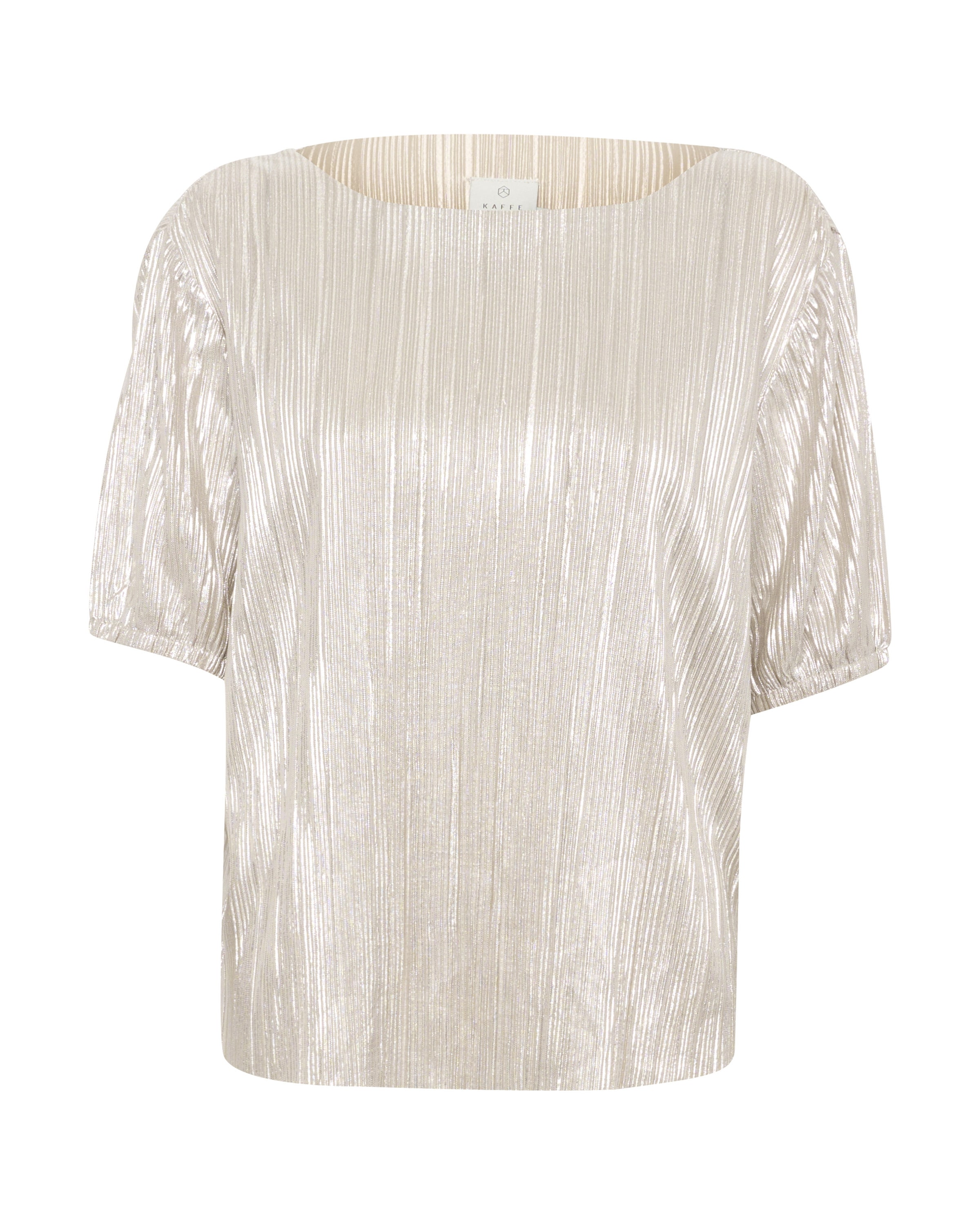 Kaffe Blouse 'Galexi' in Zilver: voorkant