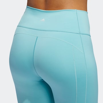 Skinny Pantaloni sportivi di ADIDAS SPORTSWEAR in blu