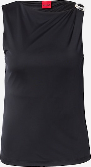 HUGO Toppi 'Dastasy' värissä musta, Tuotenäkymä