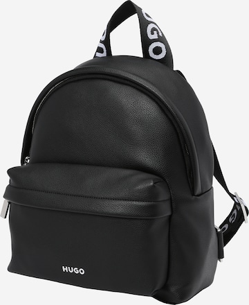 HUGO Backpack 'Bel' in Black: front