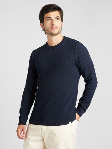 Only & Sons Sweater 'ONSFOSTER' in Blue: front