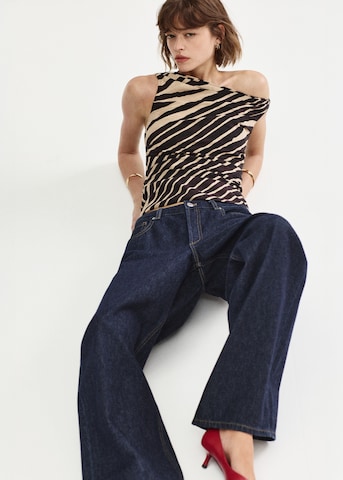 MANGO - Top 'ELISE' en negro