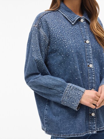 VILA Блуза 'VIPAL' в синьо