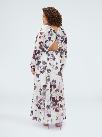 Robe Fiorella Rubino en blanc