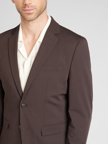 SELECTED HOMME Slim fit Suit 'SLHLIAM' in Brown