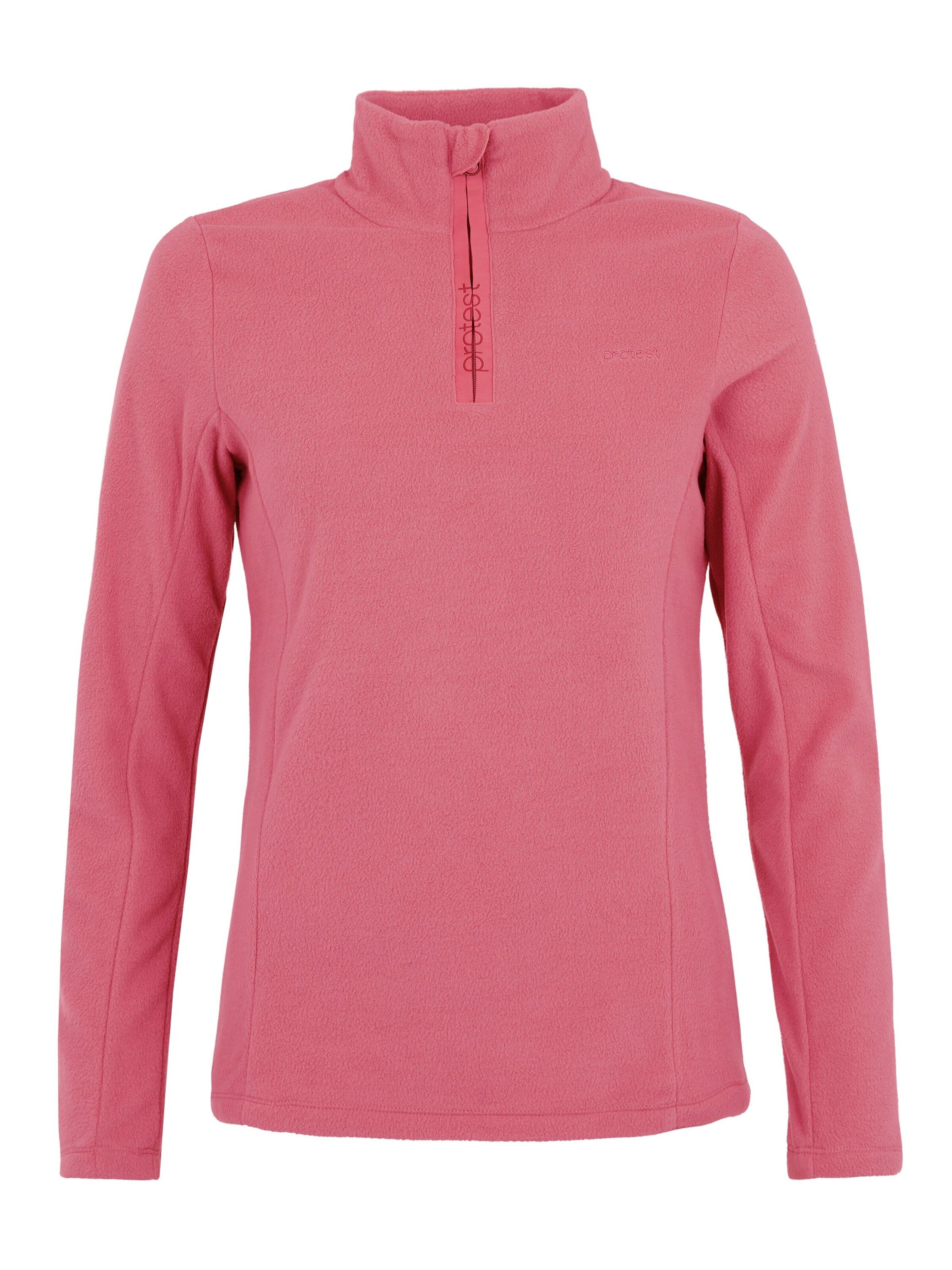 PROTEST Sportief sweatshirt 'MUTEZ' in Roze: voorkant