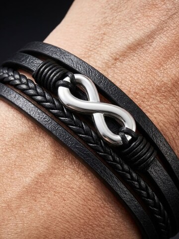 UNIQAL Armband 'NICE' in Zilver