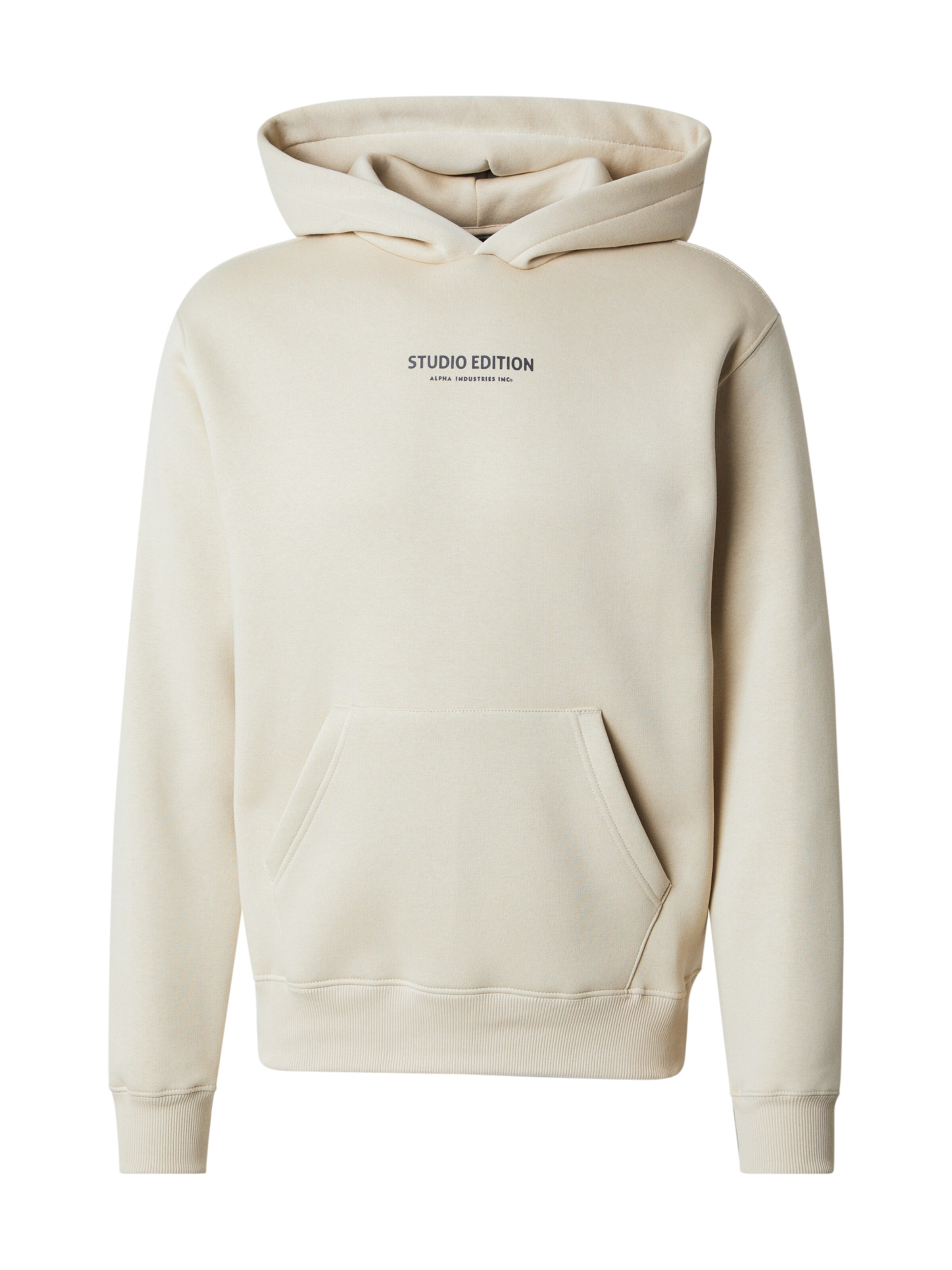 ALPHA INDUSTRIES Sweatshirt 'Studio Edition' in White: front