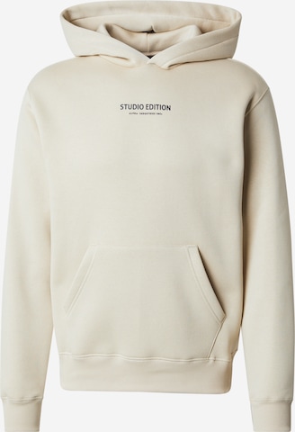 Felpa 'Studio Edition' di ALPHA INDUSTRIES in bianco: frontale