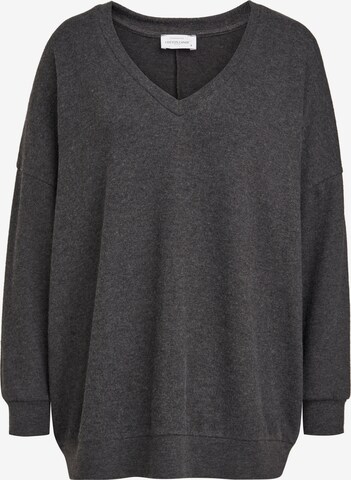 Cotton Candy Sweatshirt 'ZOLI' in Black: front