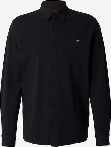 GUESS Regular Fit Paita värissä musta: etupuoli