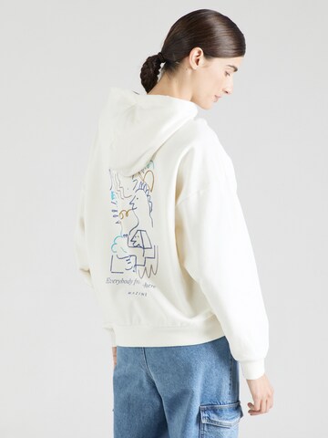 mazine Sweatshirt 'Donelly' in Weiß