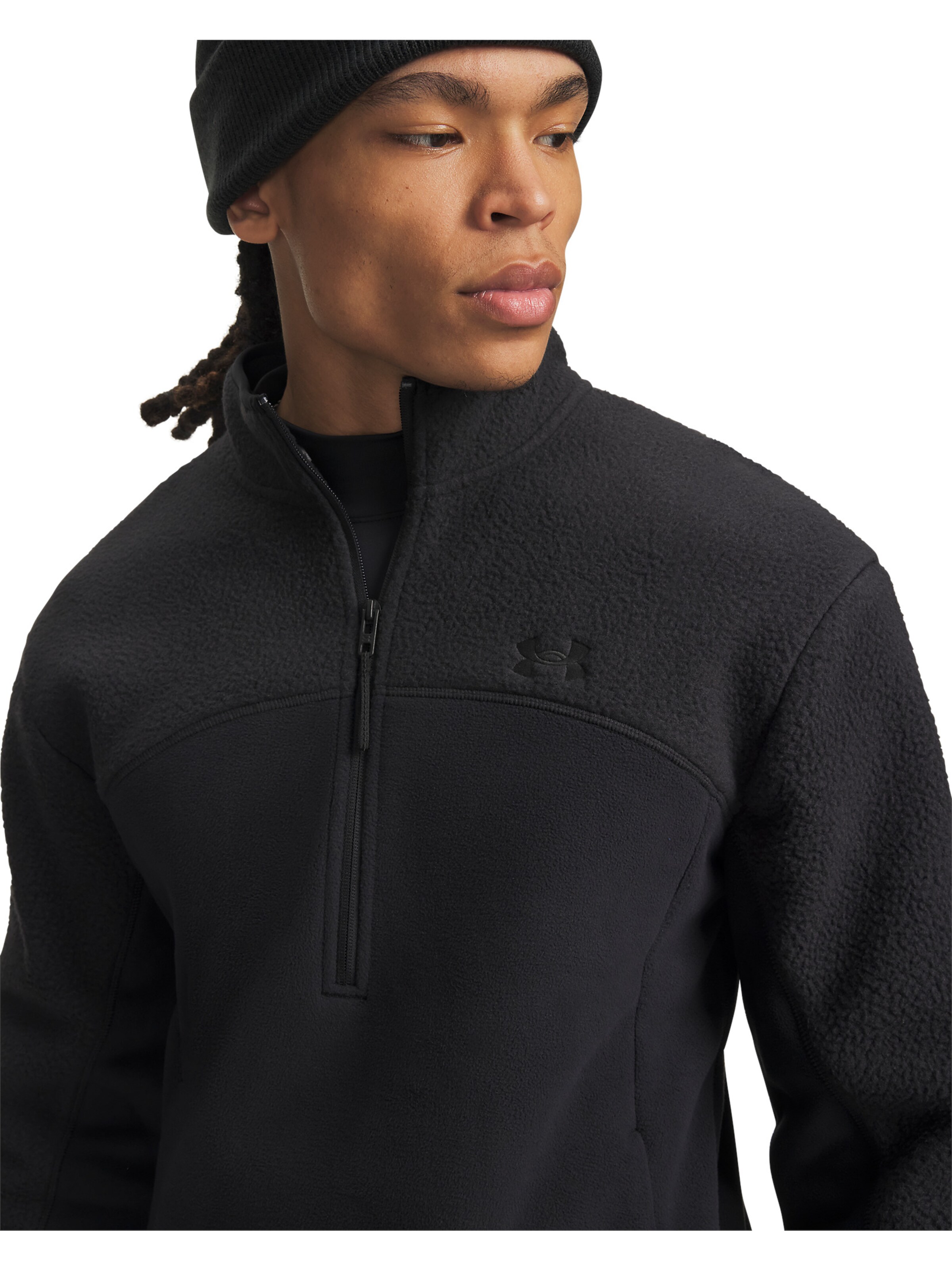 UNDER ARMOUR Sportsweatshirt in Zwart