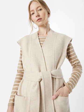 Studio AR Vest 'Minerva' in Beige