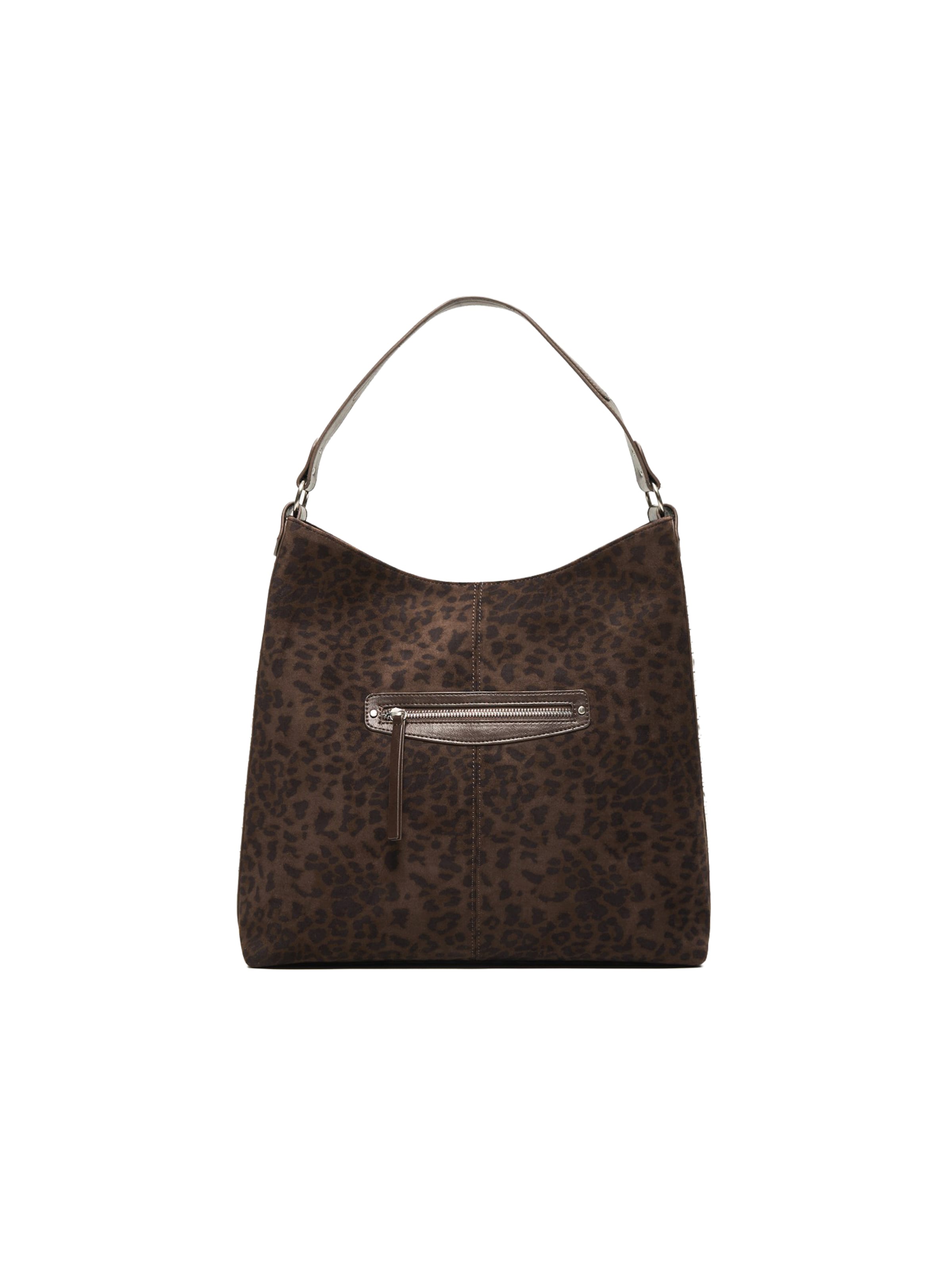 Bershka Cabas en One Size en marron / brun foncé, Vue avec produit