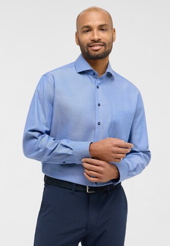 ETERNA Regular fit Business shirt in Blue: front