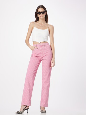 GUESS Regular Jeans 'MELROSE' in Pink