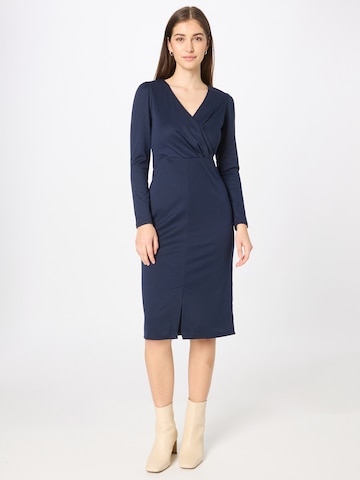 Wallis Curve Φόρεμα σε μπλε: μπροστά