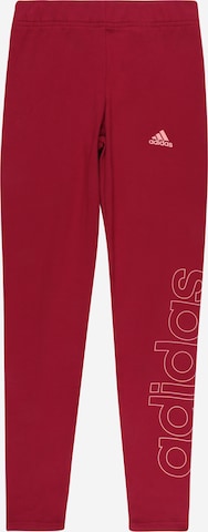 ADIDAS SPORTSWEAR Sportovní kalhoty 'Lin' – červená: přední strana