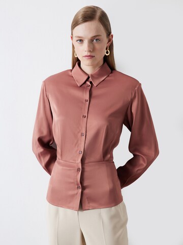 Ipekyol Blouse in Pink: front