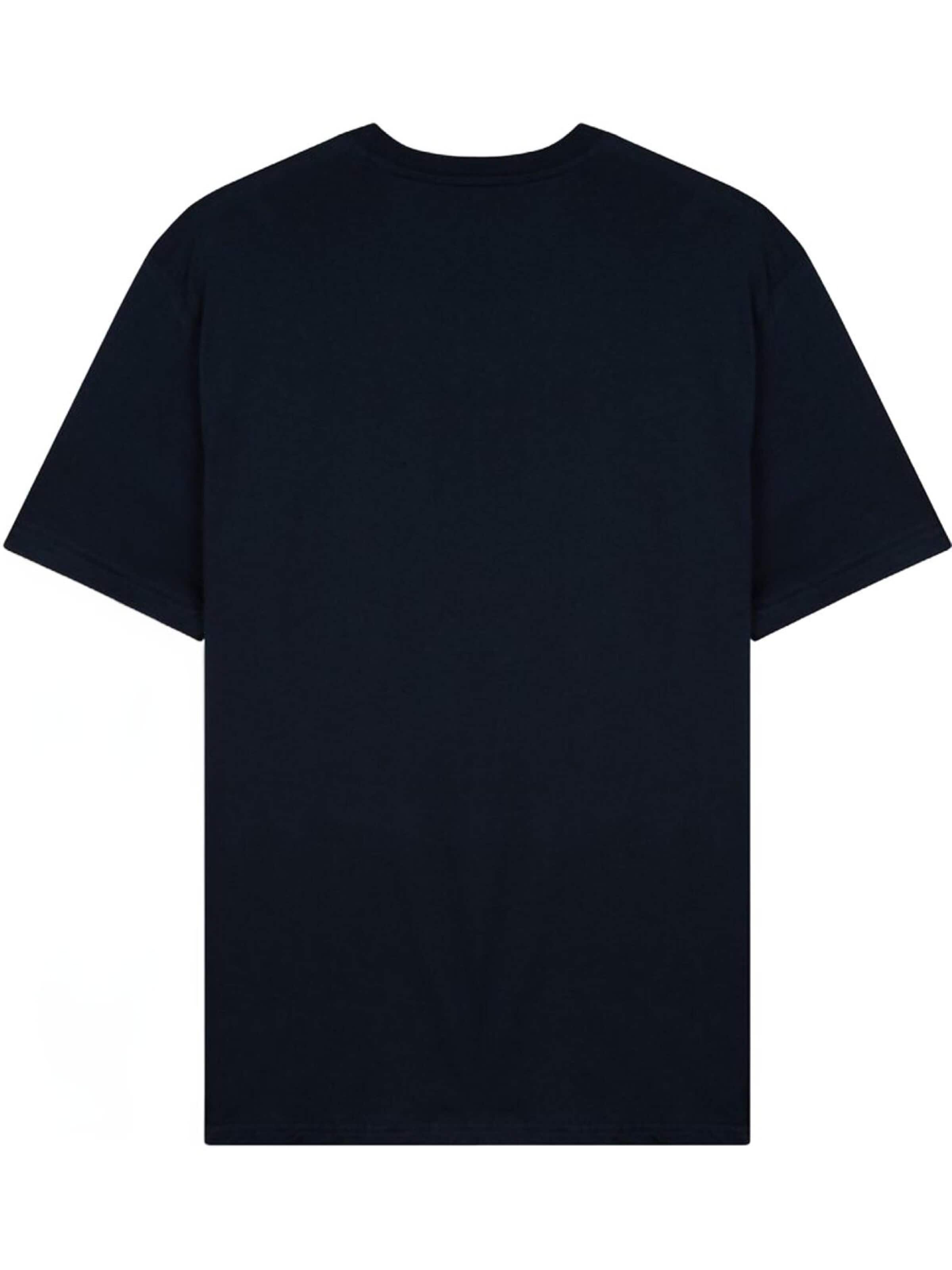 LTB Jeans Shirt 'LTB Jeans Herren-T-Shirt mit Aufdruck' in Blauw: voorkant
