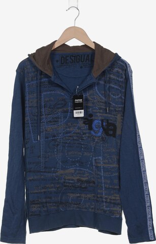 Desigual Sweatshirt & Zip-Up Hoodie in M in Blue: front