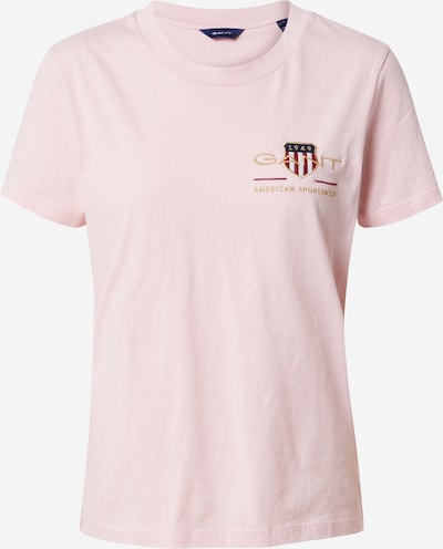 GANT Shirt 'ARCHIVE SHIELD' in de kleur Navy / Goud / Rosa / Bloedrood / Wit, Productweergave