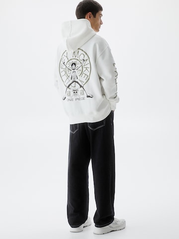 Pull&Bear Sweatshirt in Wit