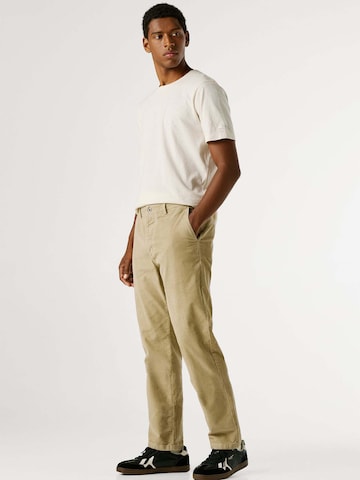 regular Pantaloni chino 'Corduroy' di Pepe Jeans in beige