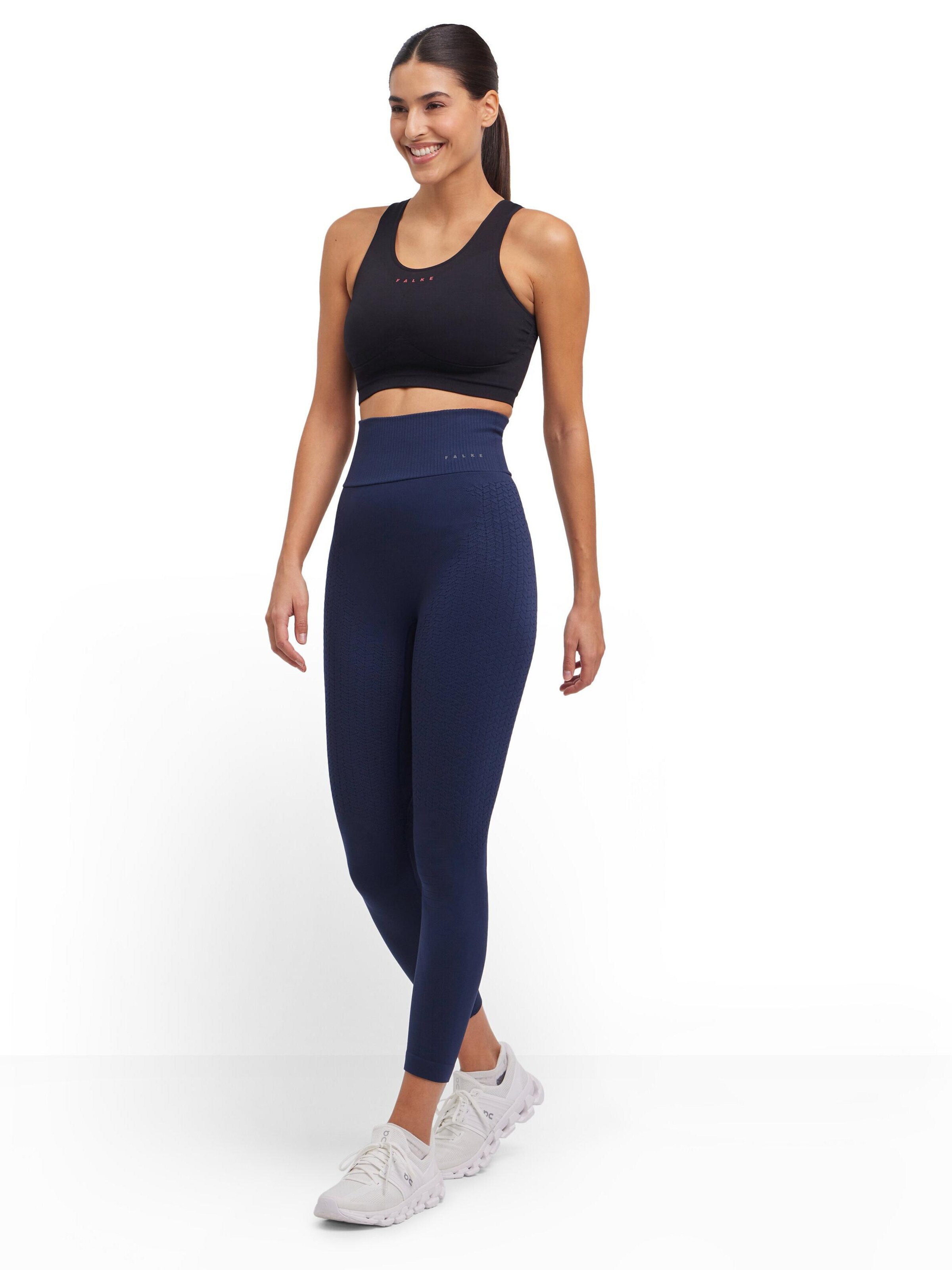 FALKE Tights 'Cellulite Tights light 7/8' in Blue