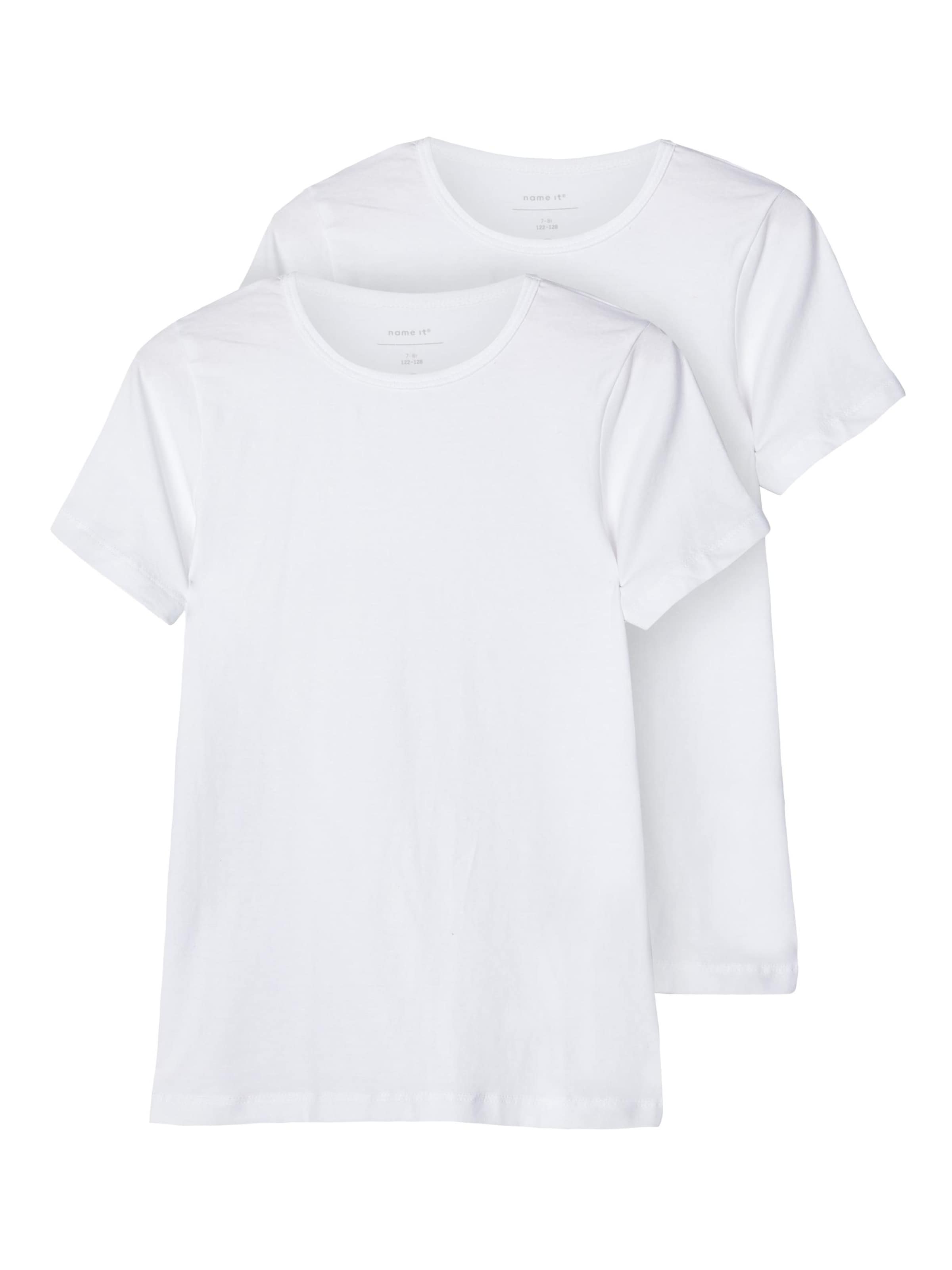 NAME IT Shirt in White: front