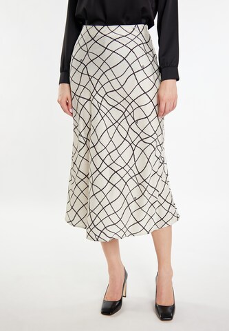 DreiMaster Klassik Skirt in White: front