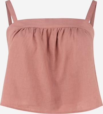 Abercrombie & Fitch Top in Rood: voorkant