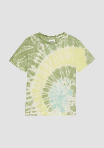 T-Shirt s.Oliver en vert