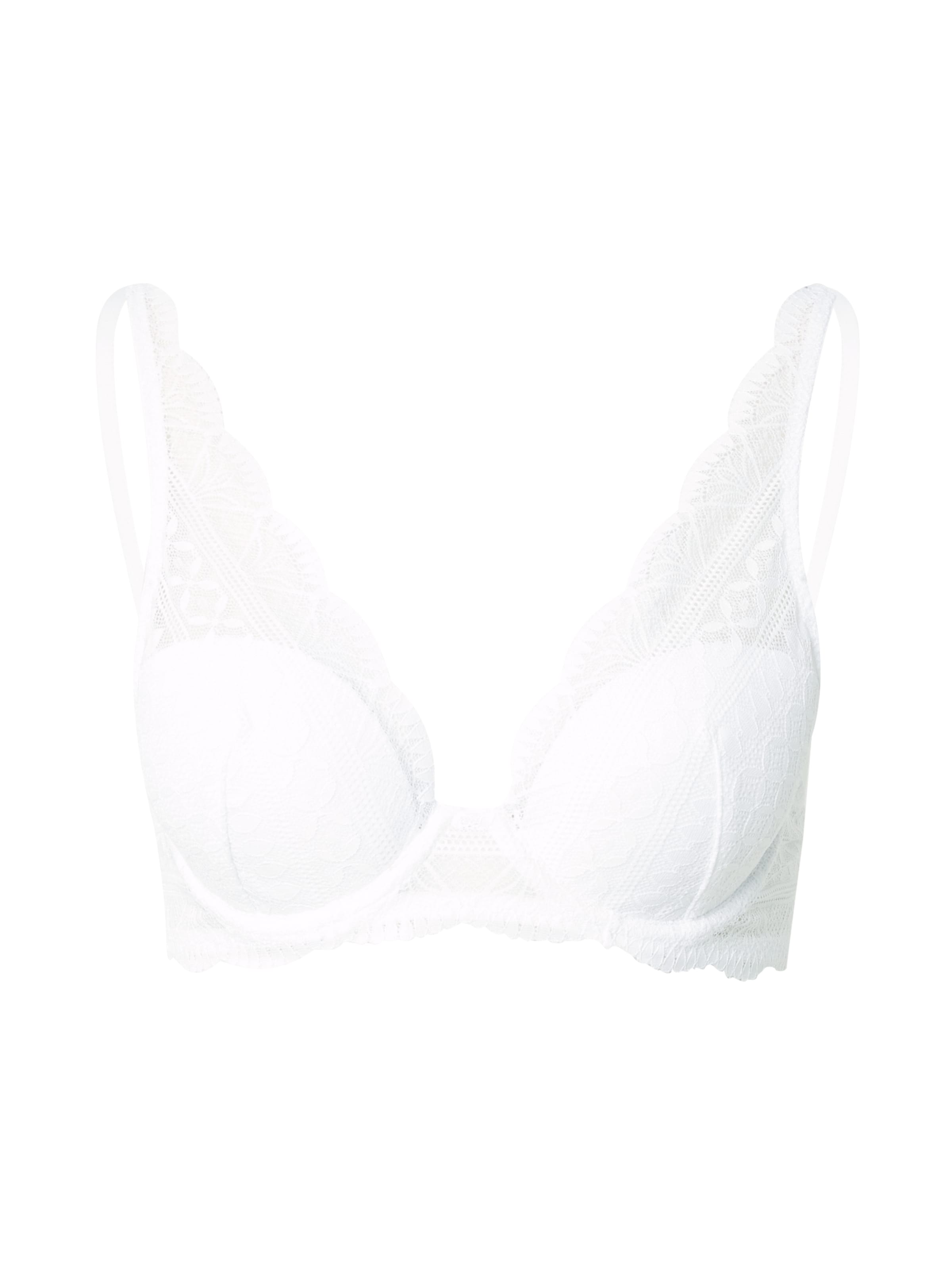 ETAM Trojuholníky Podprsenka 'IDOLE' - Biela: predná strana