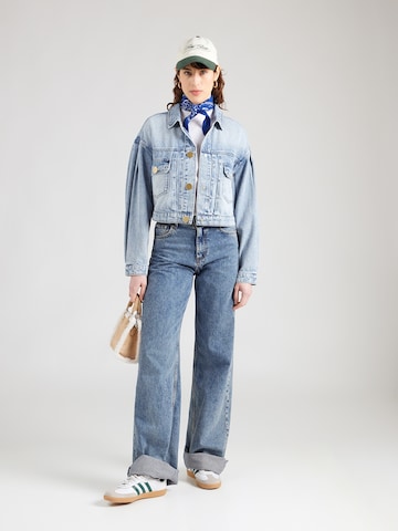 ARMANI EXCHANGE Prehodna jakna | modra barva