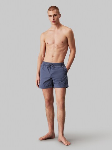 Shorts de bain Calvin Klein Swimwear en bleu