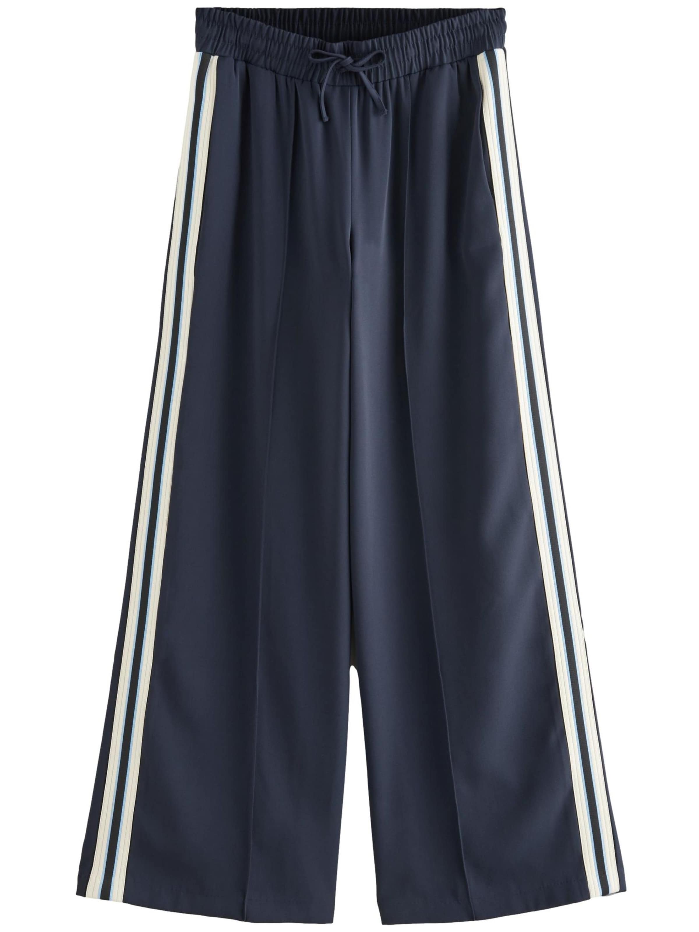 Next Wide leg Παντελόνι σε μπλε: μπροστά