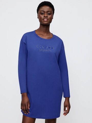 TRIUMPH Nightgown ' Nightdress ' in Blue: front