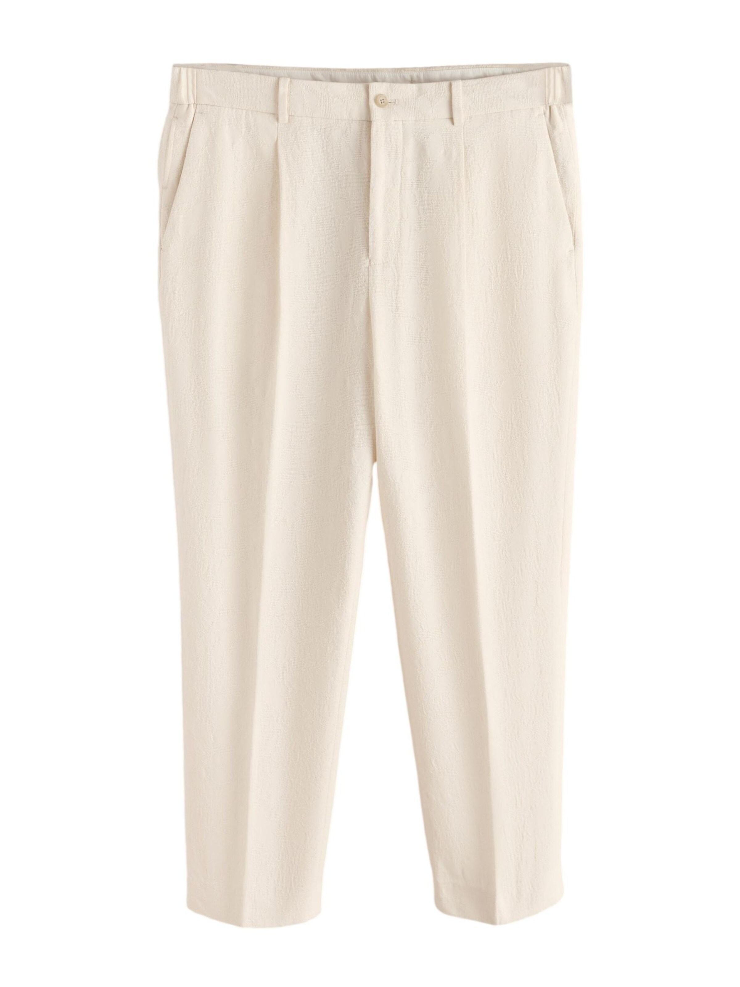 Next Loosefit Hose in Beige: Vorderseite