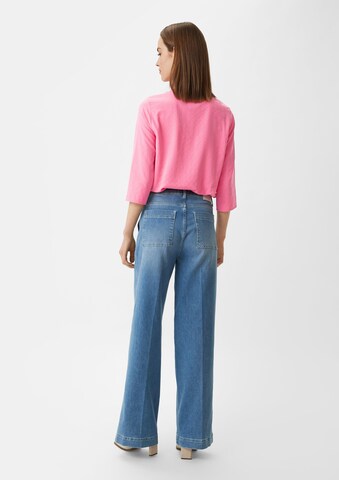 Camicia da donna di comma casual identity in rosa: dietro