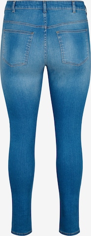 Zizzi - Slimfit Vaquero 'SANNA FIT' en azul