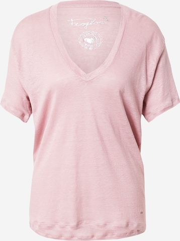 Frogbox Μπλουζάκι σε ροζ: μπροστά