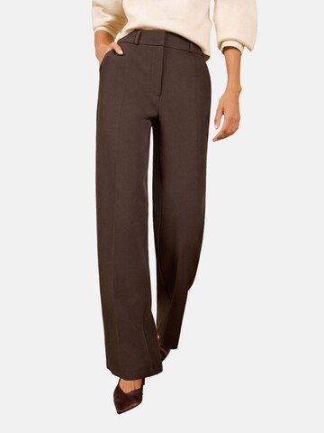 love & roses Hose in Braun: Vorderseite