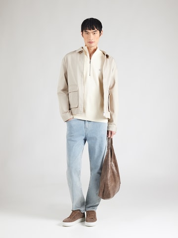 Pull-over Calvin Klein Jeans en blanc