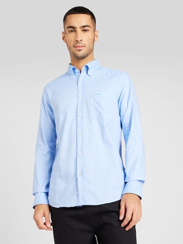 Regular fit Camicia 'ROAN' di BOSS in blu: frontale