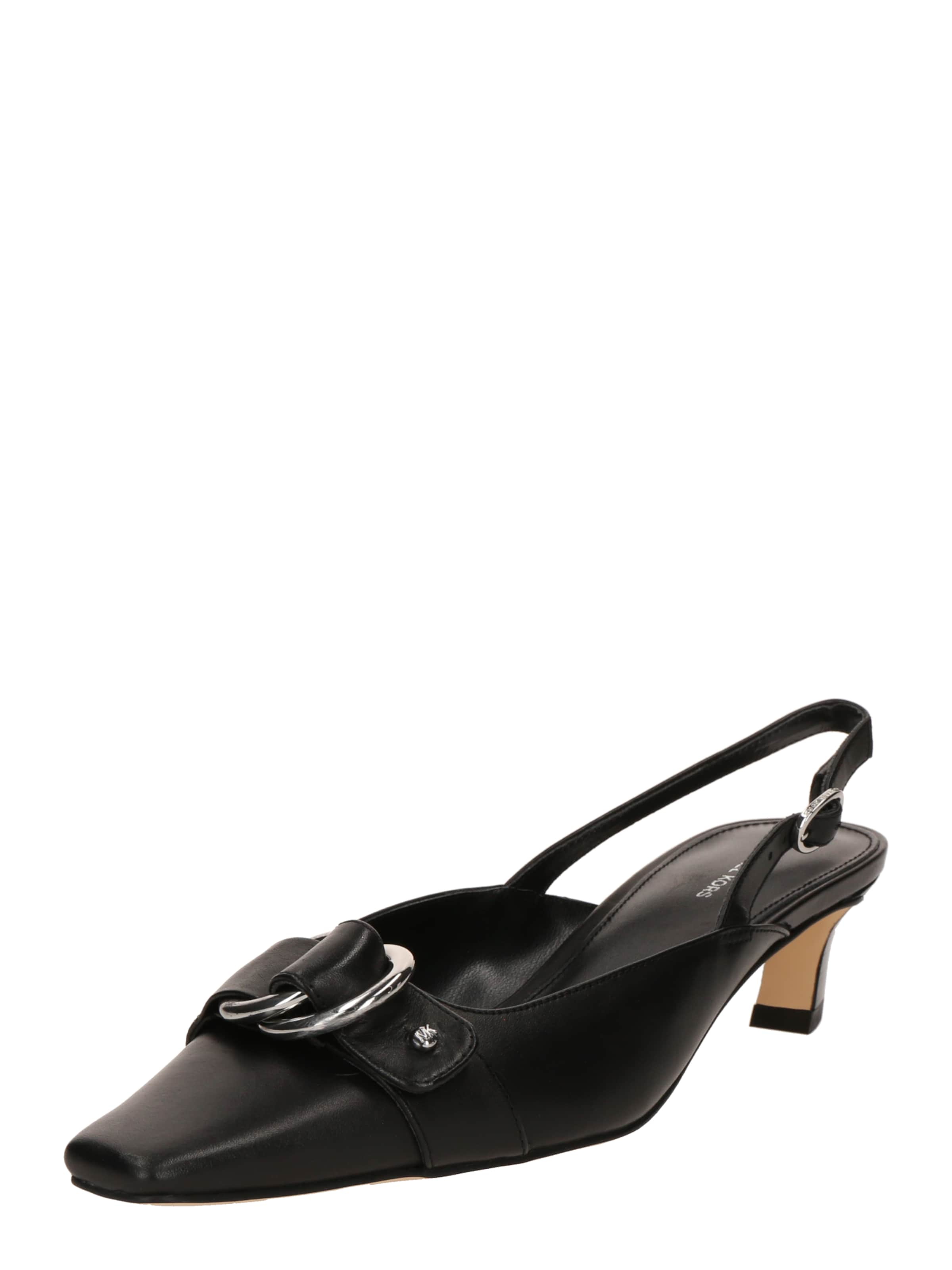 MICHAEL Michael Kors Slingpumps 'JADEN' i sort: forside