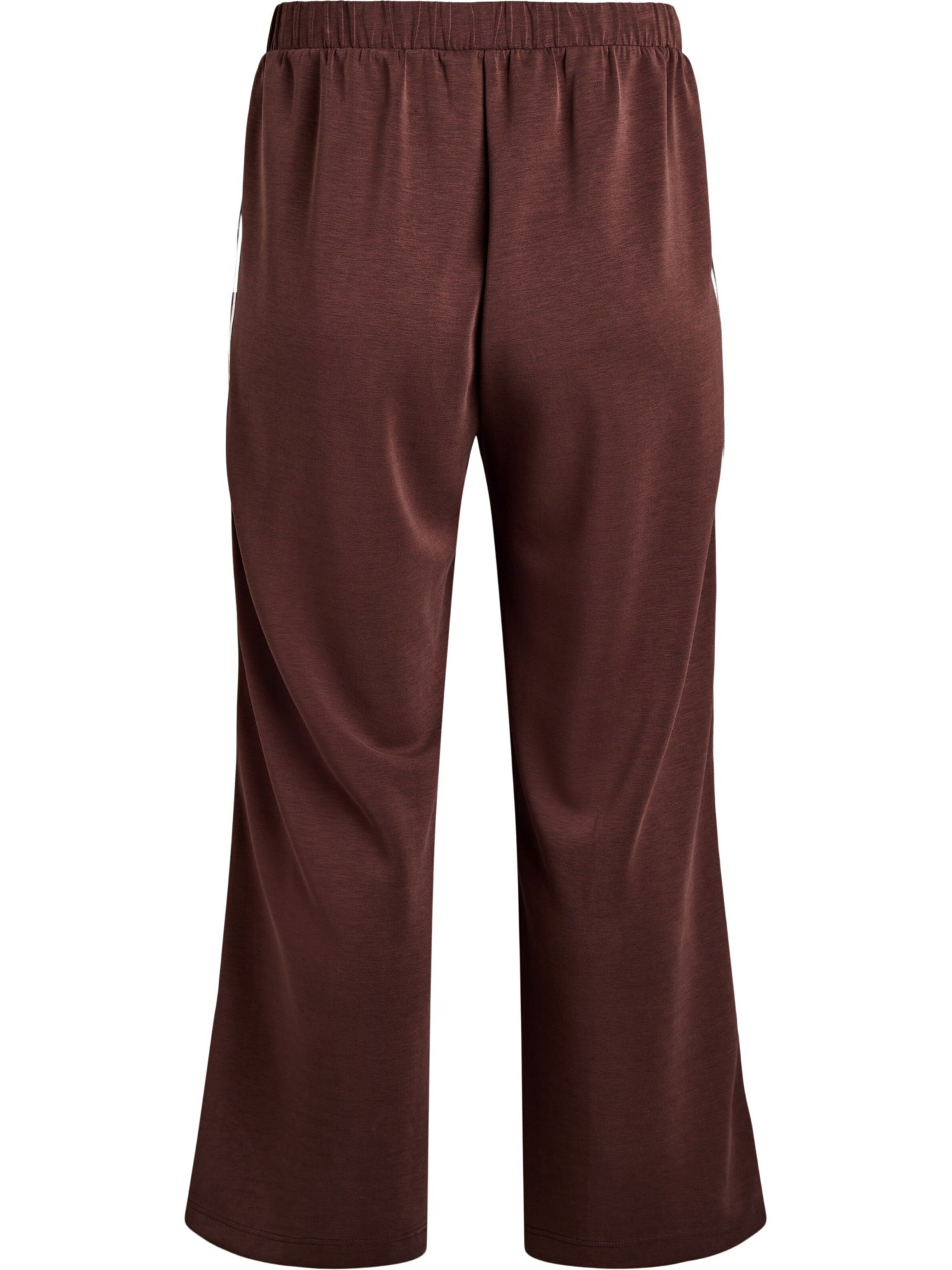 Active by Zizzi Loose fit Sports trousers 'Villa' in Brown