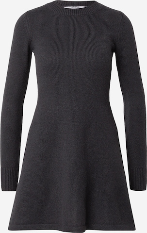 juoda ABOUT YOU Megzta suknelė 'Nancy': priekis