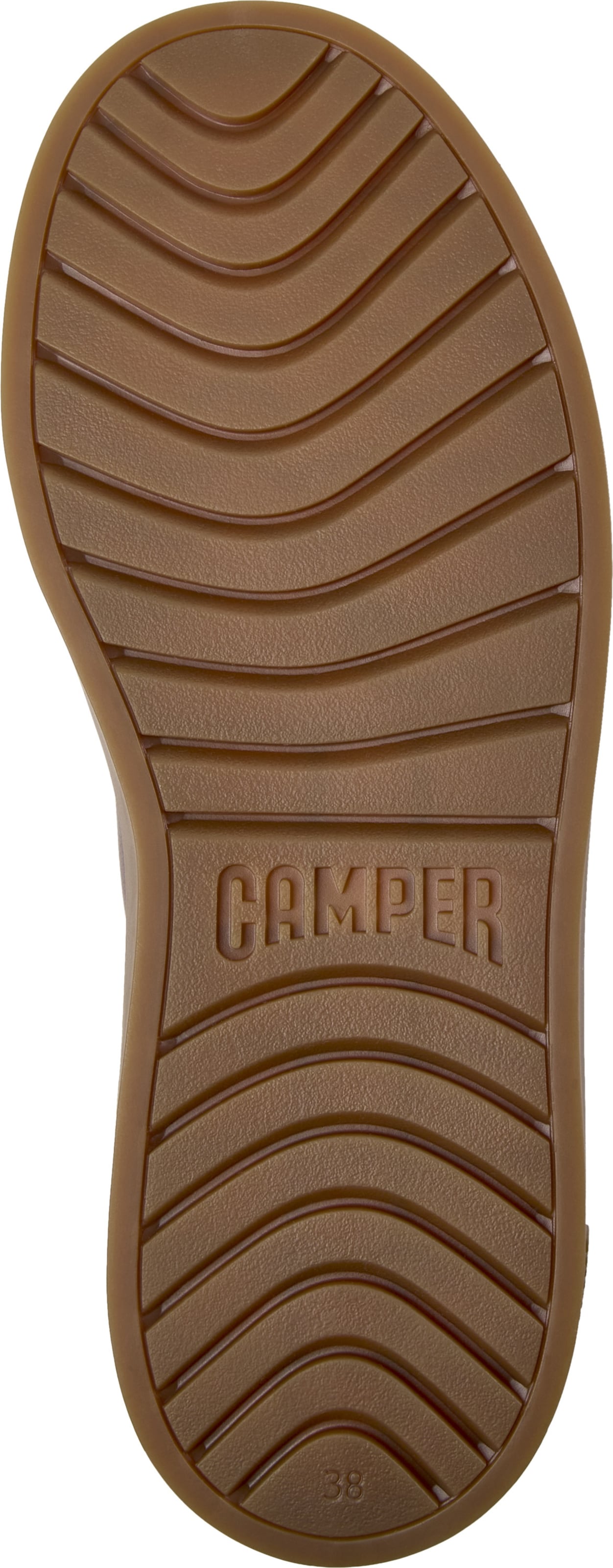CAMPER Platform trainers 'Runner Twentyfive' in Brown